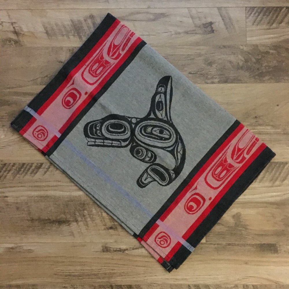 NWOT 100% Cotton Orca Kitchen Tea Towel or Tapestry